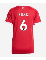 Liverpool Milos Kerkez #6 Domácí Dres pro Dámské 2025-26 Krátký Rukáv
